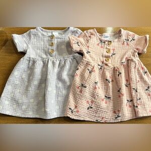 Charming Kids Dresses in Pastel Pink and Purple